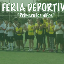 FERIA DEPORTIVA PRIMERO LOS NIÑOS